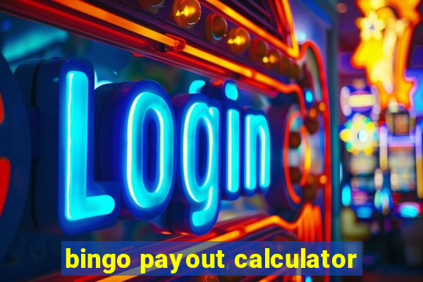 bingo payout calculator